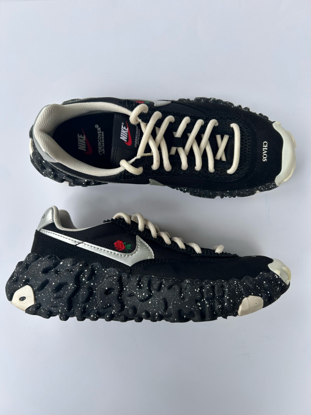 Nike x Undercover Overbreak SP Black Silver "Chaos Balance" DD1789-001 - M 10.5